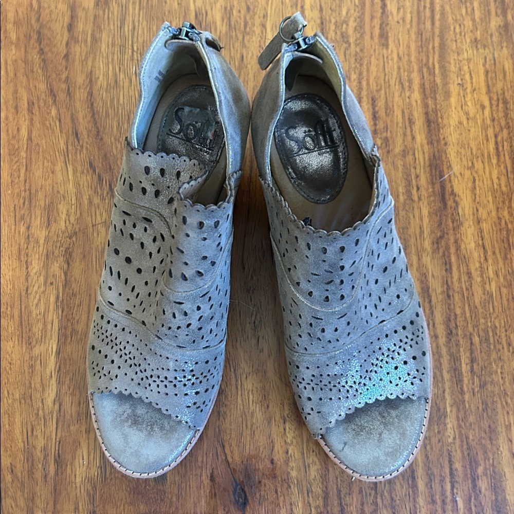 Sofft women’s leather ankle shoes, size 8.5 - Picture 3 of 7